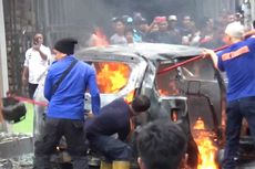 Muat Bensin dan Elpiji, Satu Unit Avanza Terbakar