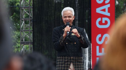 Ajak Pendukungnya Lawan Intimidasi dengan Tenang, Ganjar: Datang 14 Februari Coblos Nomor Berapa?