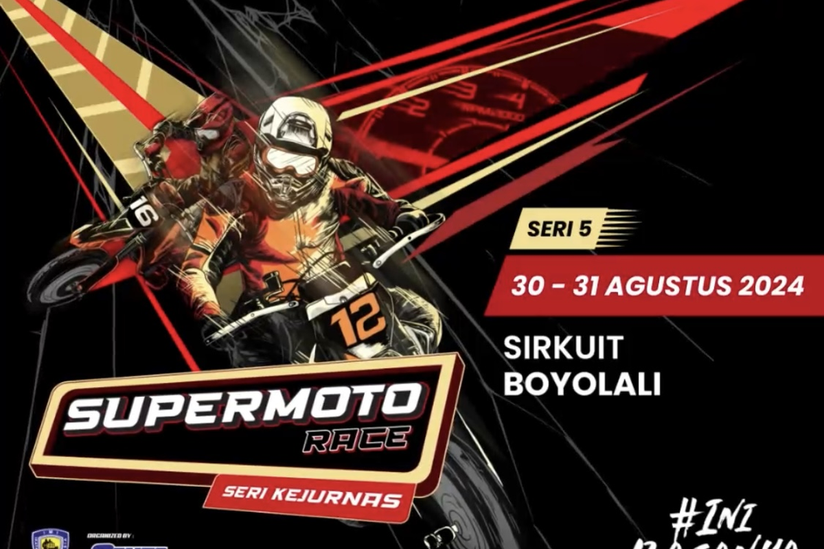 Superchallenge Supermoto Race 2024 di Boyolali.