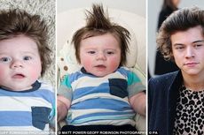 Rambut Bayi 4 Bulan Ini Dianggap Mirip Harry Styles One Direction