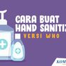 INFOGRAFIK: Cara Buat Hand Sanitizer Versi WHO