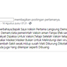 Ramai soal Vaksin Covid-19 Disebut Berbahaya, Ini Kata Kemenkes