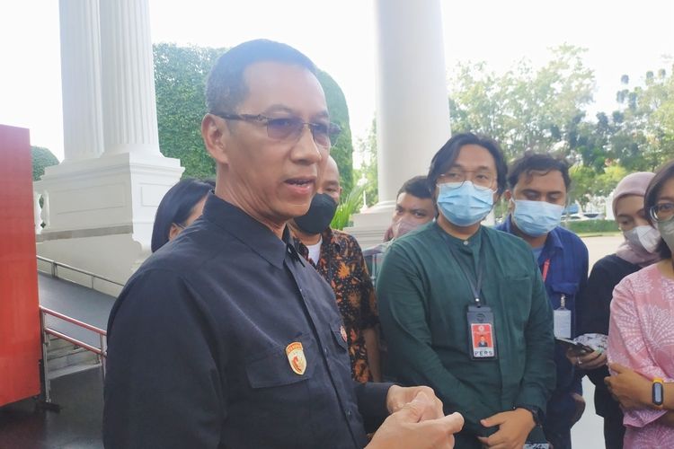 Kepala Sekretariat Presiden (Kasetpres) Heru Budi Hartono di Kompleks Istana Kepresidenan, Jakarta, Senin (12/10/2022).