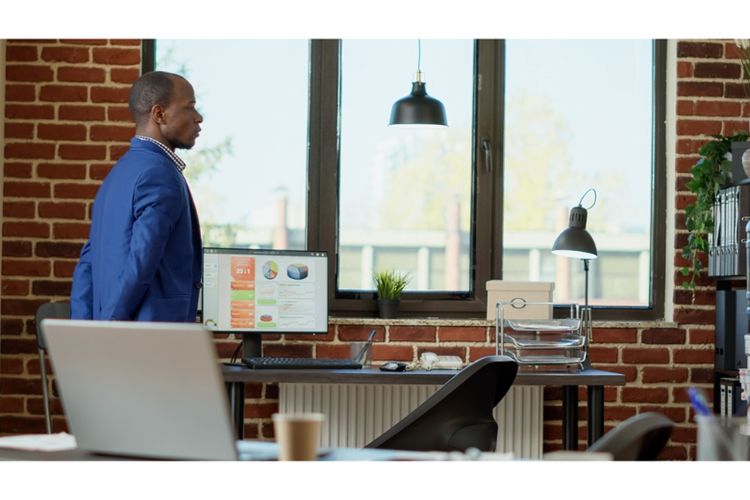 Ilustrasi pemimpin perusahaan