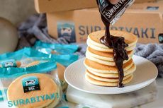 Mencicipi Surabiyaki Bandung, Gabungan Serabi dan Dorayaki 