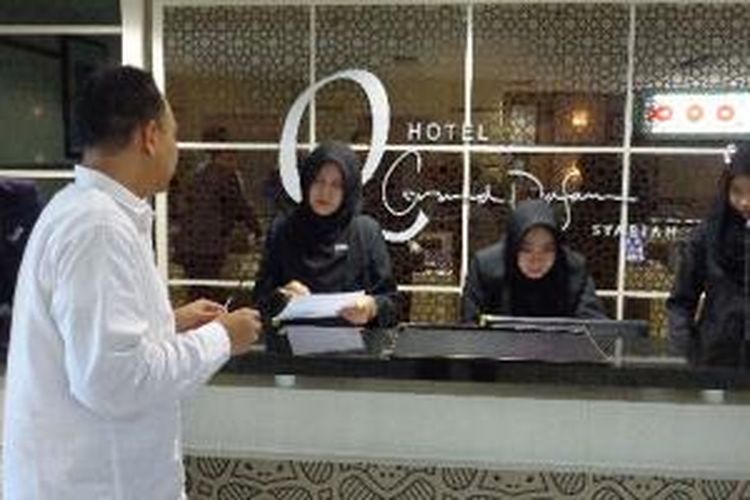Hotel Q Grand Dafam Syariah Banjarbaru yang merupakan hotel syariah pertama di Kalimantan Selatan.