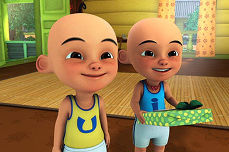 Karakter Upin dan Ipin.