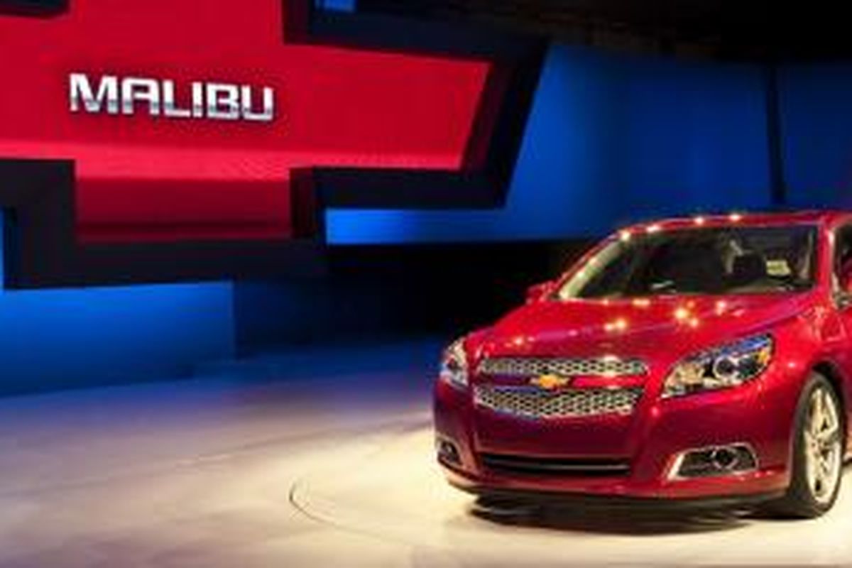 Malibu salah satu sedan yang diproduksi GM di Korsel.