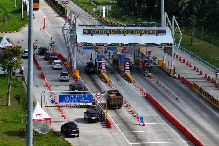 Selama Mudik Lebaran, Tol Kuala Tanjung–Sinaksak Terpadat di Sumatera 