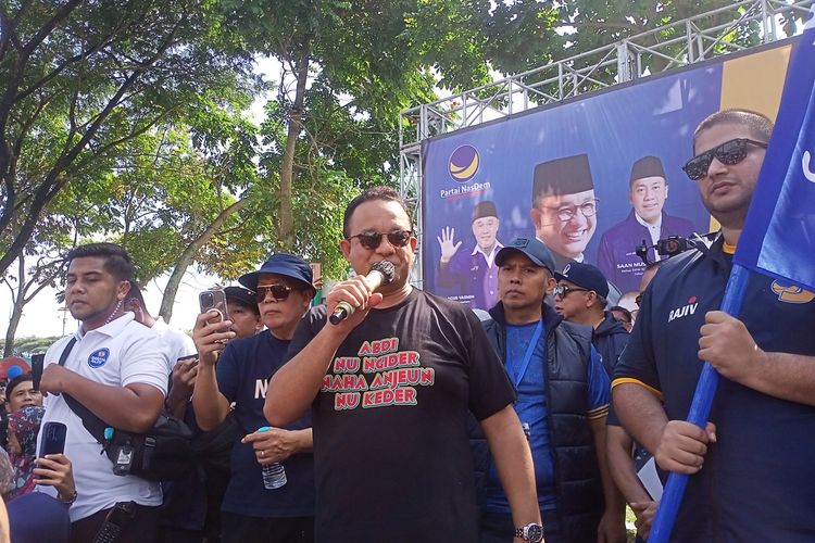 Mantan Gubernur DKI Jakarta Anies Baswedan yang diusung partai Nasdem menjadi calon Presiden tahun 2024 belum menentukan siapa yang akan mendampinginya mengarungi kontestasi Politik 2024 nanti.