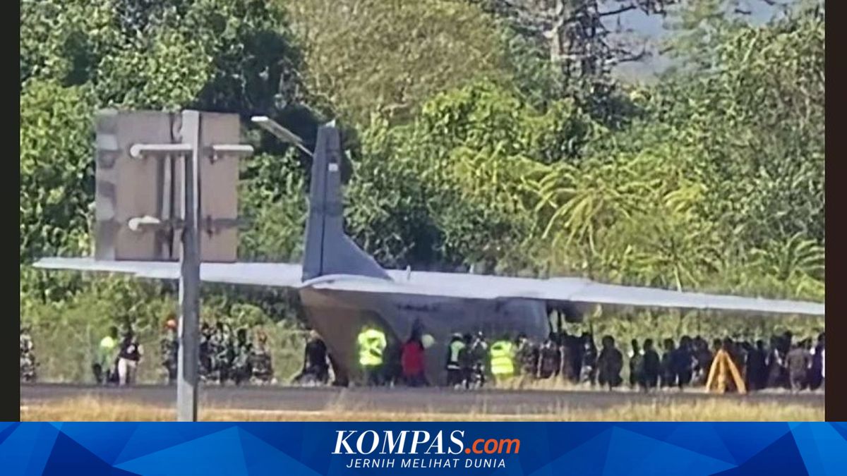 Gambar terkait Berturut Turut Pesawat Sukhoi Cassa Tergelincir Di Bandara Hasanuddin