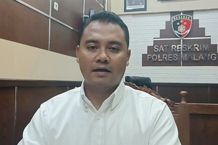 Kasatreskrim Polres Malang, Iptu Wahyu Rizky Saputro.