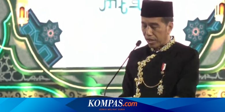 Buka MTQ Nasional XXX, Jokowi Bicara Kejujuran, Keadilan, dan Perdamaian