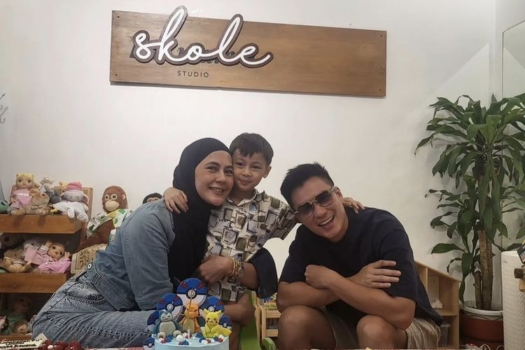Baim Wong Rayakan Ulang Tahun Anak Bareng Paula Verhoeven 