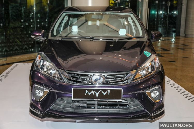 Daihatsu Sirion generasi baru versi Malaysia.