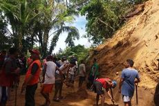 Pemkot Ambon Perbaiki Tiga Titik Longsor di Jalan Menuju Wilayah Pegunungan