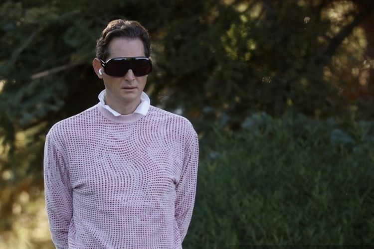 John Elkann saat menghadiri konferensi tahunan Allen & Company di Sun Valley, Idaho, Amerika Serikat.