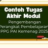 Contoh Tugas Akhir Modul Pengembangan Perangkat Pembelajaran, PPG PAI Kemenag 2025
