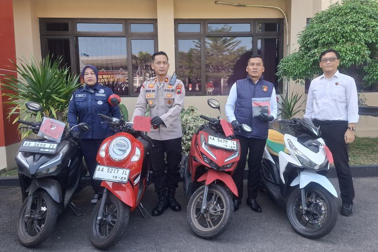 Komplotan Curanmor Lintas Provinsi Beraksi di Jateng-DIY, Puluhan Motor Curian Dikirim ke Lampung