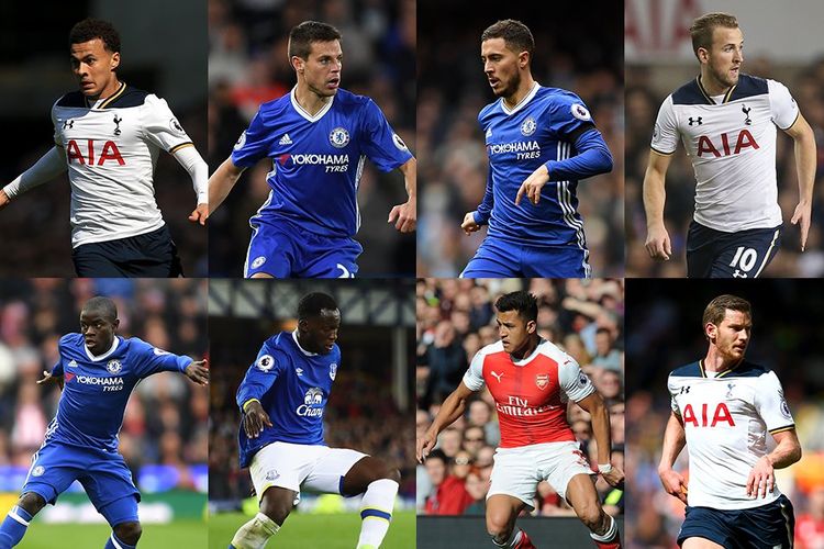 Daftar nomine pemain terbaik Premier League 2016-2017.