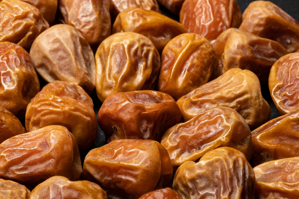 Ilustrasi kurma sukkari atau kurma sukari.