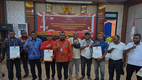 Tiga Paslon Pilkada Maybrat Ditetapkan, Berikut Nama-nama Kandidatnya