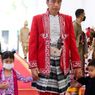 Momen Jokowi Peringati HUT Ke-77 RI Bersama Cucu, Sesekali Tengahi Sedah Mirah dan Panembahan