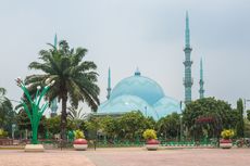 6 Fakta Masjid Raya Al A’Zhom Tangerang, Punya 5 Kubah Besar
