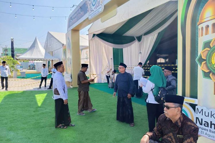 Dapur Umum Muktamar ke-35 NU di Jombang Mulai Sibuk, Masak Makanan 2 Kali Sehari