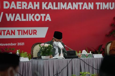 Pimpin Rapat dengan Forkopimda di Kaltim, Wapres Ingatkan soal Pungli