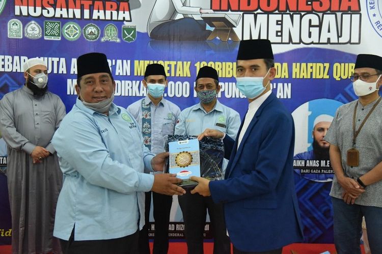 BKPRMI menggelar kegiatan Pemuda Indonesia Mengaji di Masjid Muwahiddin Kementerian Pemuda dan Olahraga (Kemenpora) RI