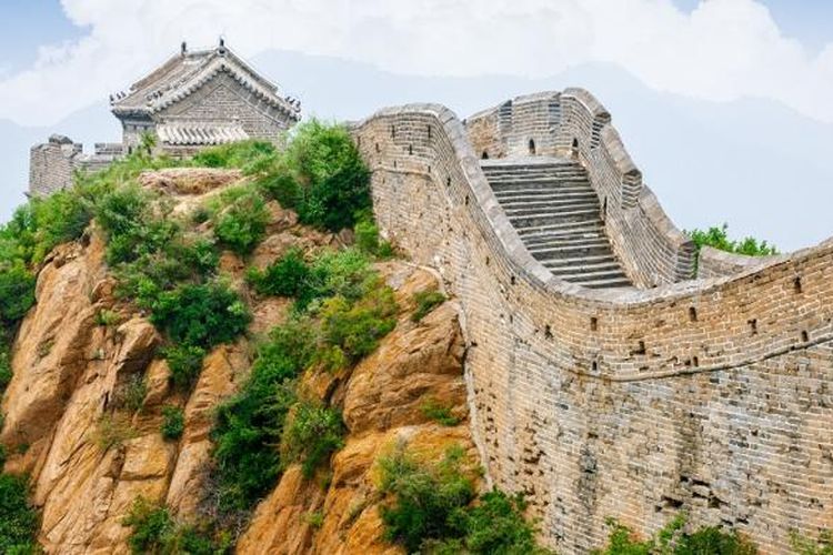 Tembok besar China.