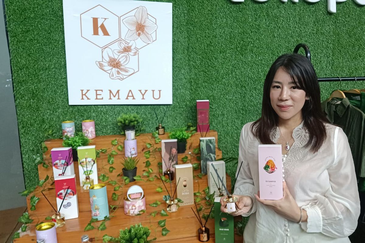 Vica Mardika, founder wewangian lokal Kemayu