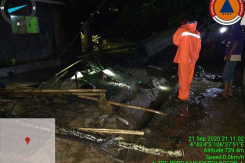 Hujan September, Bencana Alam Landa 39 Titik di Kabupaten Bogor