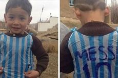 Messi Ingin Temui Bocah Berkaus Plastik di Afganistan