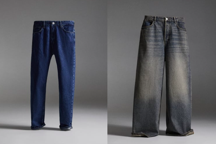 Celana jeans laki-laki merek Zara, rekomendasi celana jeans laki-laki
