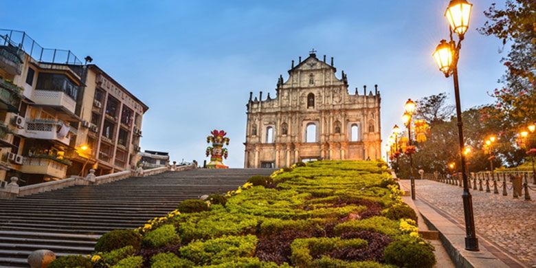 Ruins of St. Paul?s, Macao.