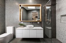 5 Ide Desain Kamar Mandi Minimalis yang Nyaman Seperti Spa