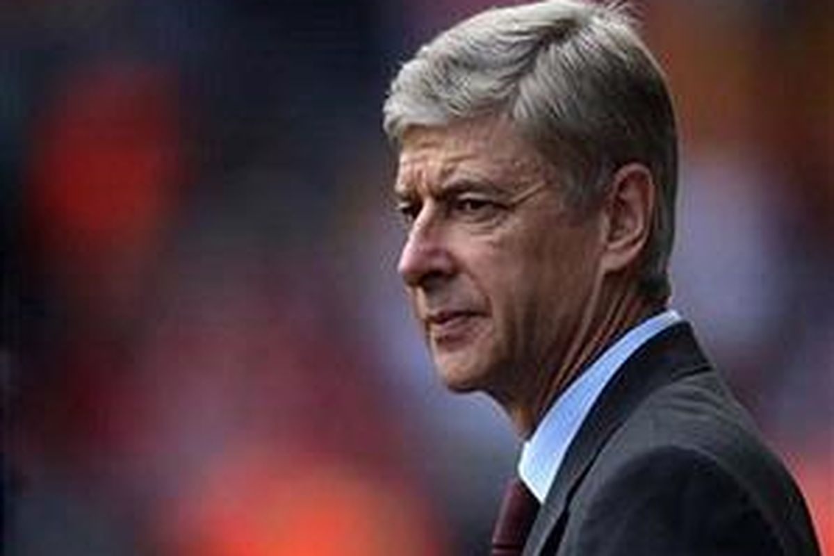 Pelatih Arsenal, Arsene Wenger.