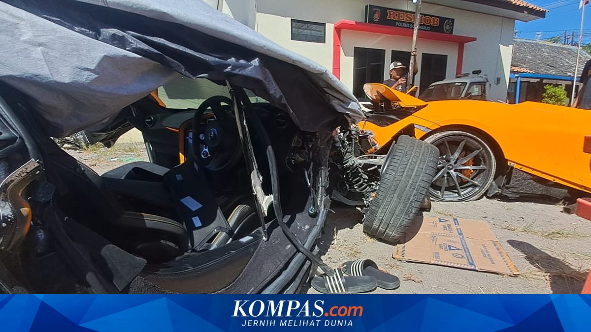 Tabrak Tiang hingga McLaren Terbelah, YouTuber Andra ST Bantah Mengemudi dalam Kondisi Mabuk