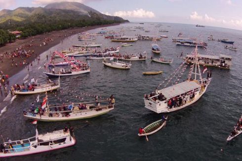 HUT RI Ke-74 tahun, Ada Parade Kebangsaan di Flores