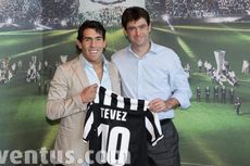 Tevez Bangga Diwariskan Seragam Del Piero 