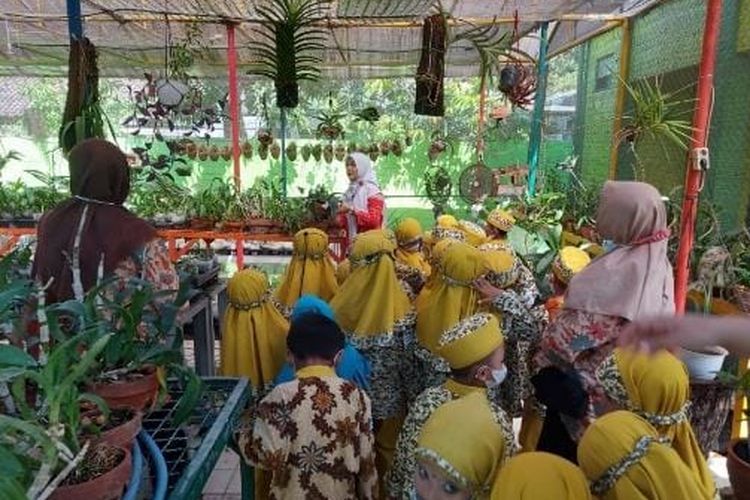 Mini Agrowisata Dinas Ketahanan Pangan dan Pertanian, salah satu tempat wisata Surabaya yang bisa dikunjungi.