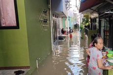 Warga Kebon Pala Terendam Banjir Setinggi 1 Meter akibat Luapan Kali Ciliwung