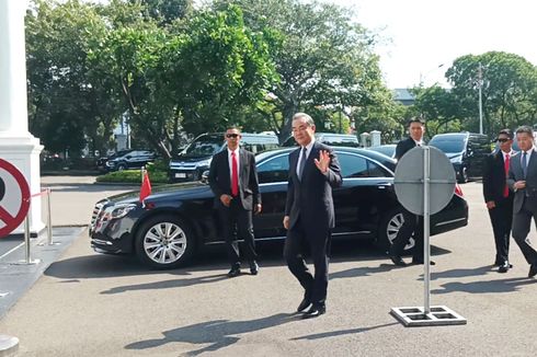 Menlu China Wang Yi Datang ke Istana untuk Temui Jokowi 