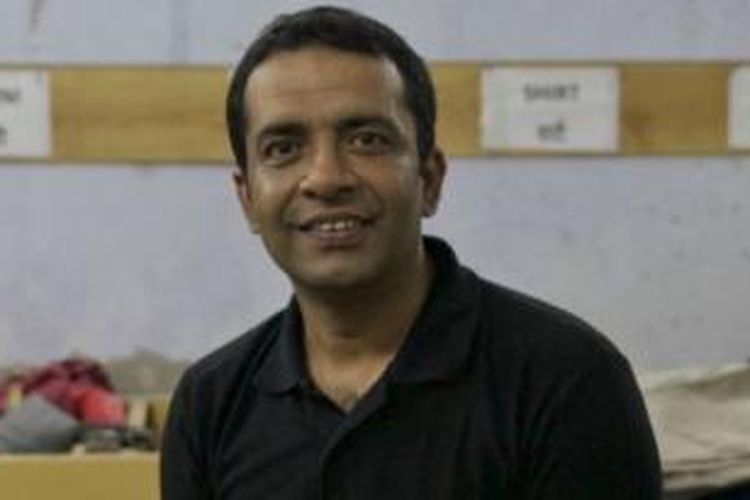 Anshu Gupta (44), salah seorang pemenang penghargaan Ramon Magsaysay 2015.