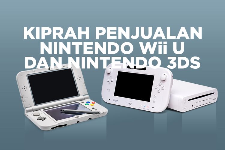 INFOGRAFIK: Kiprah Penjualan Nintendo Wii U dan 3DS, dan Game Terlarisnya...