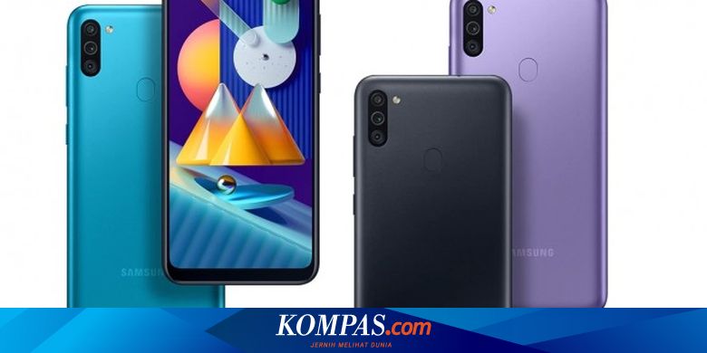 Harga dan Spesifikasi Samsung Galaxy M11 di Indonesia - Kompas.com - Tekno Kompas.com
