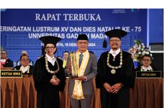 UGM Beri Anugerah Ketua Umum PP Muhammadiyah Haedar Nasir Atas Dedikasinya