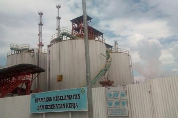 Pabrik milik Unilever Oleochemical di Sei Mangke, Sumatera Utara